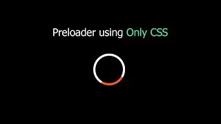 Preloader  Pageloader using html css [upl. by Yajiv150]