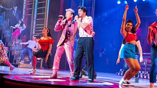 Jason Donovan amp Peter Andre Grease Megamix  London West End  5th July 2022 [upl. by Ardnassac633]