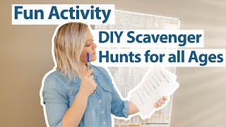 Scavenger Hunt DIY [upl. by Eyeleen]