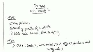 IT3401 web essentials important questions for last minute preparation tamilAnna university reg2021 [upl. by Keese]