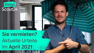 ⚖️ BGH​Urteil zum Mietrecht​ 🗞️ Vermieter News April 2021 [upl. by Nnel]