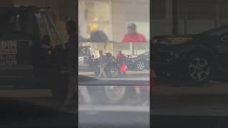 Dasher gets towed while picking order doordash towtruck shorts [upl. by Ddet]