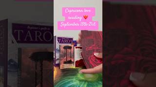 Capricorn Love Oracle Reading Week of September 15th22nd Relationship Insights for Your Zodiac Sign [upl. by Eelram453]