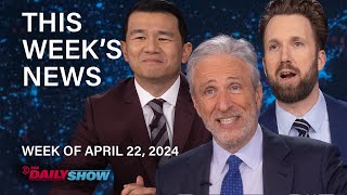 Jon Stewart Jordan Klepper amp Ronny Chieng Cover Trumps Hush Money Trial  The Daily Show [upl. by Brigida]