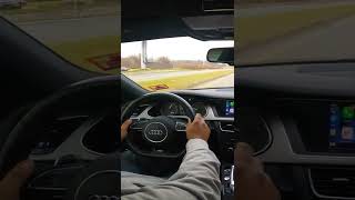 Audi S4 Launch amp Supercharger Whine [upl. by Negriv684]