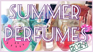 Summer July August perfume tray 2024 [upl. by Mellie]