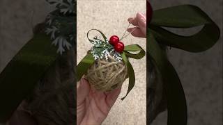 Christmas Is Coming DIY Ornament Idea 🎄 diy craft christmas christmastreedecoration ornaments [upl. by Desi]