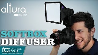 Flash Diffuser Light Softbox by Altura Photo  Review [upl. by Godfrey]