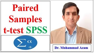 Paired Samples ttest in SPSS  How To Perform A Paired TTest In SPSS Paired Samples ttest  SPSS [upl. by Eseilana]