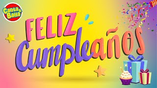 CUMPLEAÑOS FELIZ Lyrics Canción Feliz cumpleaños  Canta y baila [upl. by Hsevahb177]