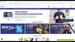 Lyreco Webshop Guide  30 Übersicht der Startseite [upl. by Asenab]