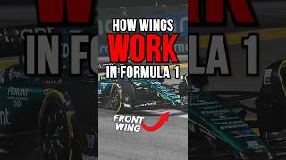 How Front and Rear Wings are Used in Formula 1 f1 [upl. by Eenaffit]