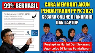 🔴PANDUAN LENGKAP‼️CARA PENDAFTARAN ONLINE PPPK 2021 [upl. by Draillih]