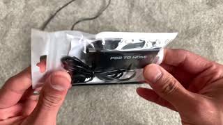 Ps2 to HDMI adapter converter set up review  blank screen PlayStation 2 to HDMI 6540 from eBay UK [upl. by Eittak738]