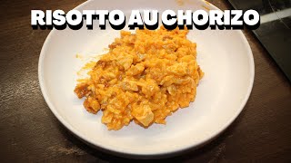 Risotto au chorizo Idée repas facile et rapide [upl. by Aiouqahs]