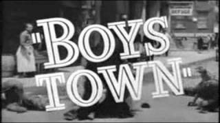 The Boys Town  1938  Original Trailer [upl. by Ynaittirb]