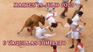 Vaquillas 11 julio 2023 San Fermín completo 66 [upl. by Sandi]