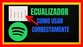 ECUALIZADOR De SPOTIFY 🟢😱 Ecualizador De Spotify Android 🔥 Mejor Configuración 👌 [upl. by Nhabois]