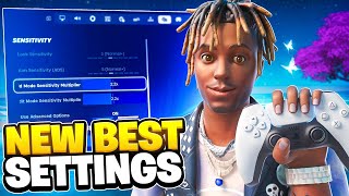 NEW Best Controller Settings  Sensitivity For Fortnite Chapter 2 PS4PS5XBOXPC [upl. by Berkie]