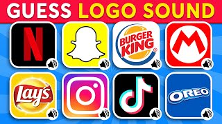 Guess The Logo Sound 🔥🔊 McDonalds Pepsi TikTok Facebook  Logo Quiz 2024 [upl. by Flannery]