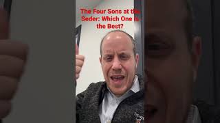 The Four Sons at the Seder Which One is the Best passover seder haggadah [upl. by Nileuqay]