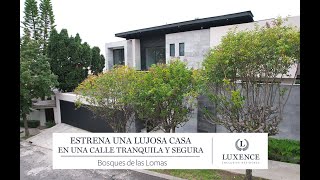 ESTRENA ESTA RESIDENCIA RECIÉN TERMINADA EN BOSQUES DE LAS LOMAS [upl. by Hurless]