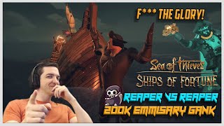 200k Reaper Emissary Steal feat Welyn  Sea of Thieves [upl. by Ahsemad]