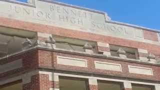 Piqua Ohio gets ready to say goodbye to Bennett Junior High in Piqua Ohio [upl. by Amir97]