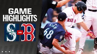 Mariners vs Red Sox Game Highlights 73124  MLB Highlights [upl. by Medwin858]