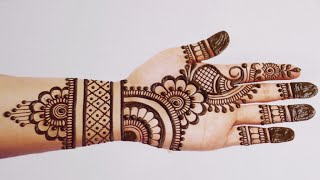 Beautiful Mehndi design for hands Easy Simple Mehandi ka design Mehandi mehndi designs मेंहदी [upl. by Ander795]