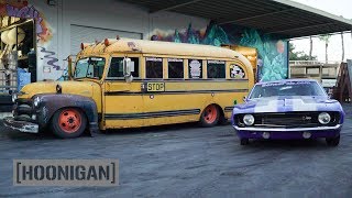 HOONIGAN DT 192 Twin Turbo Short Bus amp 800hp 69 Camaro [upl. by Aliled476]