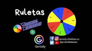 Ruleta de la Suerte en Genially con Wheel Decide [upl. by Oilalue928]