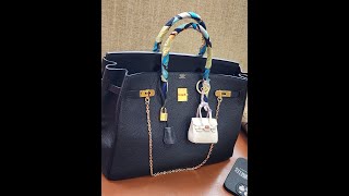 Hermes Birkin 40 black togo gold plated hardware my opinion as an average person birkinboy3976 [upl. by Aiepoissac53]