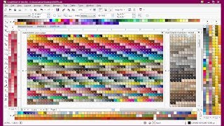 Coreldraw x7 Tutorial  How To add New Color palette and workspace in Coreldraw x7 With as graphics [upl. by Coben624]