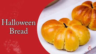 Halloween Bread PumpkinShaped Roti Sosis [upl. by Sheila318]