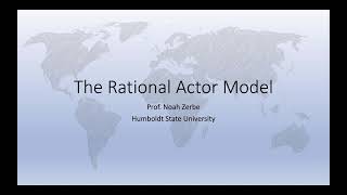 The Rational Actor Model of Foreign Policy Decision Making [upl. by Annette]