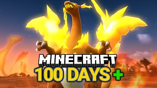 I Spent 100 Days  in Minecraft Pixelmon [upl. by Whitver]