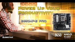 BIOSTAR B650MPE PRO powers up your productivity [upl. by Stiruc740]