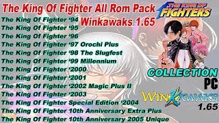 The King Of Fighter Collection Full Rom Pack Winkawaks 165 Emulator [upl. by Fitzsimmons]