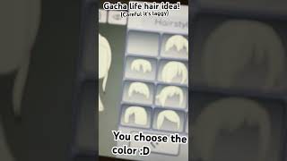 Gacha life hair idea Its laggy ikidea hairidea gachalifehairidea [upl. by Antonie]