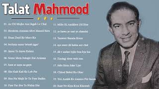 Talat Mahmood Hindi Hit Songs 2021 Latest Talat Mahmood Romantic Songs  Best Indian Music 5 [upl. by Adyaj]