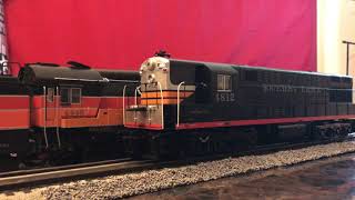 Lionel Legacy Southern Pacific FM2466 Trainmaster [upl. by Mhoj]