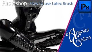 tuto latex brushes photoshop  second life templates [upl. by Sternberg]