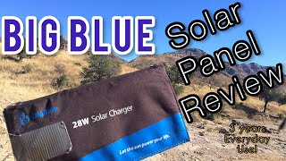 Big Blue Solar Panel Review 3 Yrs FullTime Everyday Use [upl. by Treblah]