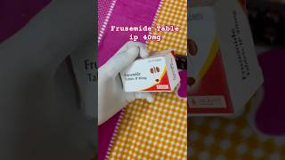 Frusemide tablet ip 40 mg frusemide tablet medicine [upl. by Nomrac493]