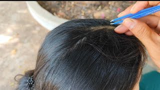 pluck grey hairs for ms tgvcxdslplaq asmr [upl. by Neryt193]