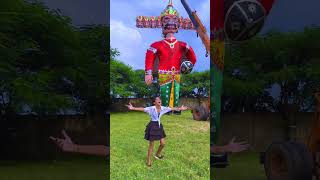 Ravan Dahan 🕉️🔱 nishiitiwari hindufestival religiousfestival dance [upl. by Stilu]