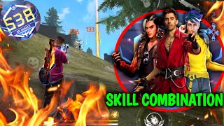 BEST CHARACTER COMBINATION FOR YOU  New BR rank season 38 best character combination [upl. by Shamma226]