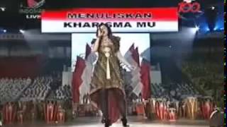 Agnes MonicaBerkibarlah Bendera Negriku National song Of Indonesia [upl. by Eisseb]