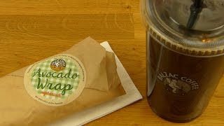 Balzac Coffee  Avocado Wrap amp Cold Brew Coffee [upl. by Hsina]